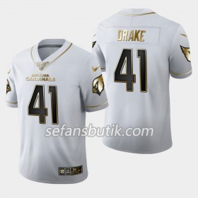 Arizona Cardinals Tröjor Kenyan Drake 41 Nike Vit Golden Edition - Herr